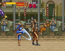 une photo d'Ã©cran de Final Fight 2 sur Nintendo Super Nes